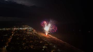 Fireworks on Rehoboth Beach